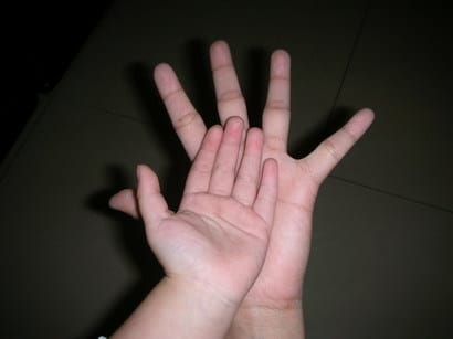 一對可愛的天使與惡魔