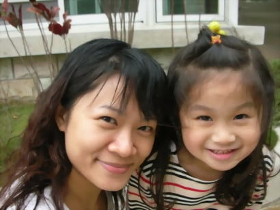 一對可愛的天使與惡魔