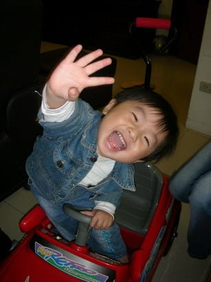 一對可愛的天使與惡魔