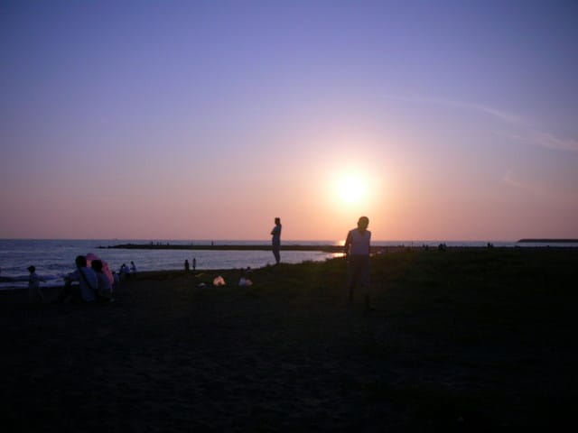 。。美食。電影。夕陽。海。。