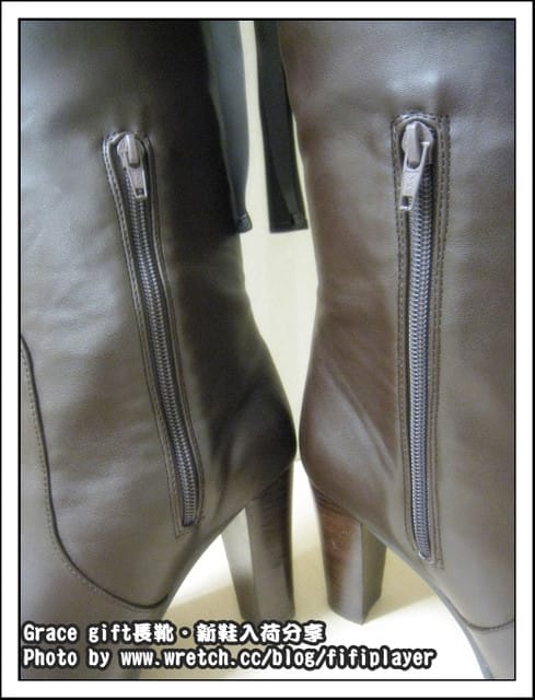 《敗家》花猴控之Grace gift甜美緞帶可反折膝上靴