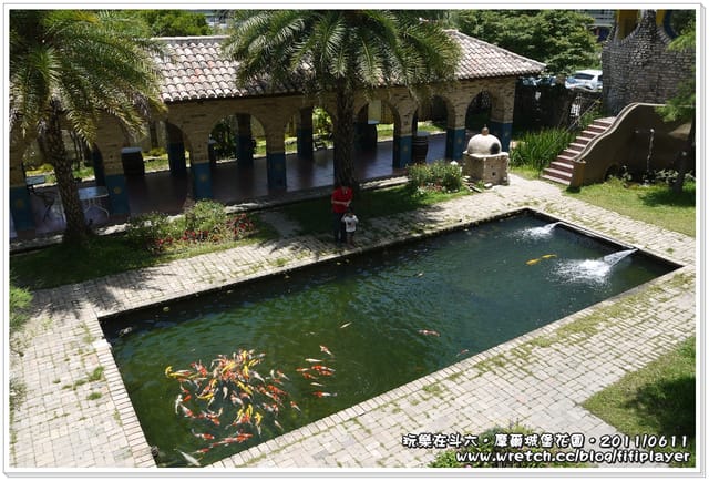 ▌雲林好好玩．「好殺底片」之斗六摩爾花園餐廳．室外景觀篇  ▌