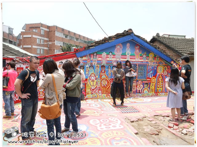 ▌台中一日行．彩虹眷村→勤美誠品綠園道/加部屋拉麵→百年教堂/柳園教會→逢甲商圈/ 私會胡蝶 ▌