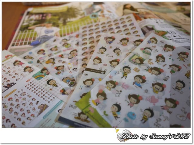 ▌敗家開箱文．「私房角落」文具、貼紙買不停 ▌