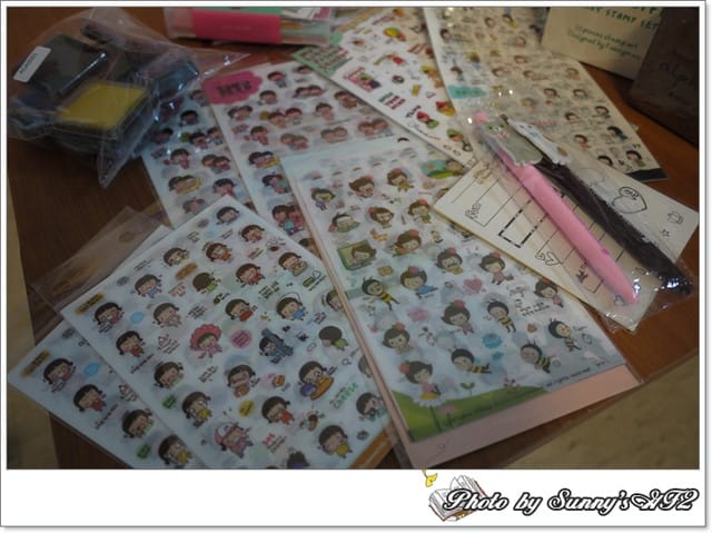 ▌敗家開箱文．「私房角落」文具、貼紙買不停 ▌