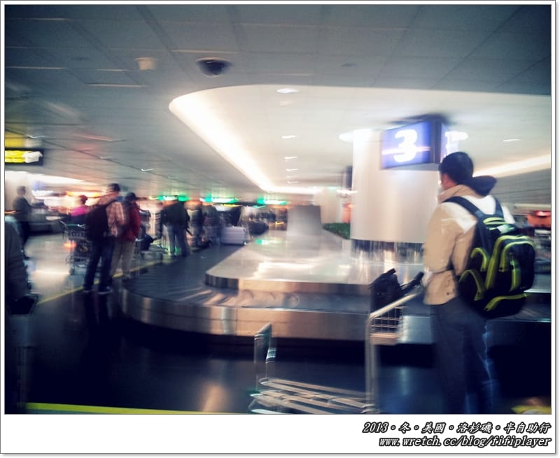 ▌一個人去旅行．美國洛杉磯自由行．美國出入境(下)．海關問什麼 ▌