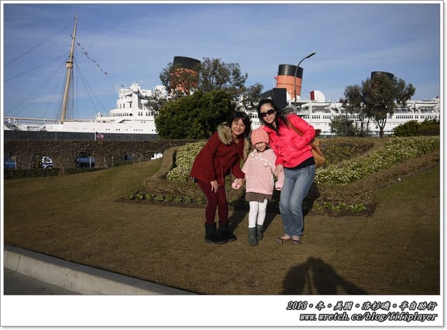 ▌一個人去旅行．美國洛杉磯自由行．Long Beach & Queen Mary (一) ▌