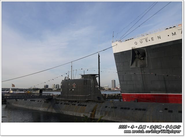 ▌一個人去旅行．美國洛杉磯自由行．Long Beach & Queen Mary (一) ▌