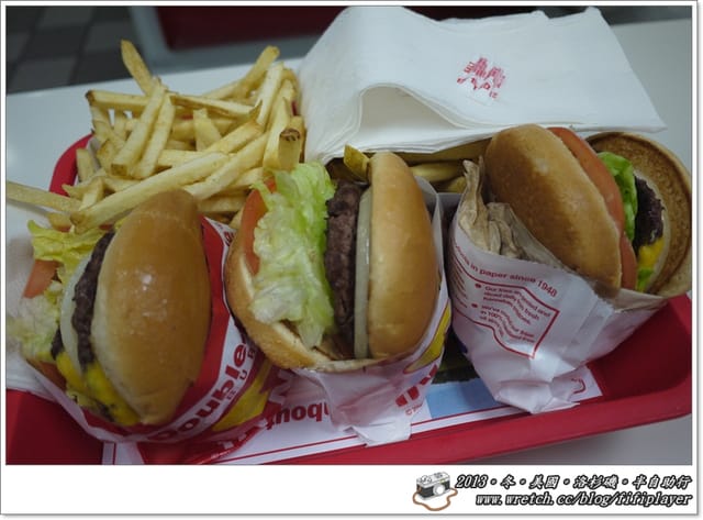 ▌一個人去旅行．美國洛杉磯自由行．Day1．洛杉磯必吃美食 In-N-Out Burger(+隱藏版MENU) ▌