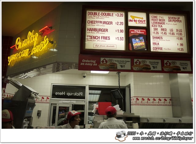 ▌一個人去旅行．美國洛杉磯自由行．Day1．洛杉磯必吃美食 In-N-Out Burger(+隱藏版MENU) ▌