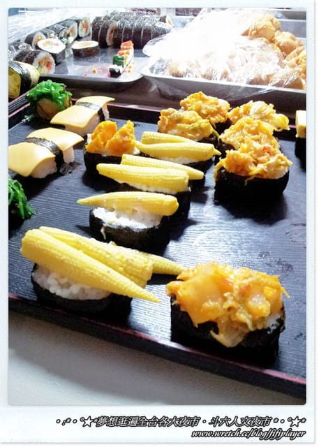 ▌迺夜市❤斗六．人文夜市上集之出手慢就等著被搶光的《楓泉壽司》 ▌