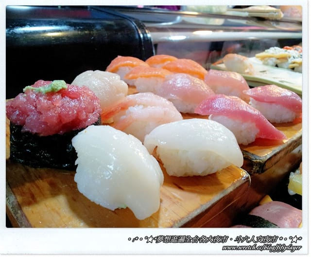 ▌迺夜市❤斗六．人文夜市上集之出手慢就等著被搶光的《楓泉壽司》 ▌