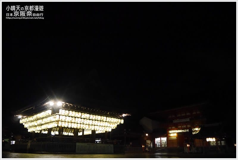 一個人的京阪奈自由行｜神秘莊嚴寂靜八阪神社．夜拍篇