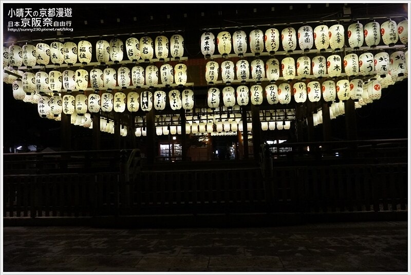 一個人的京阪奈自由行神秘莊嚴寂靜八阪神社.夜拍篇