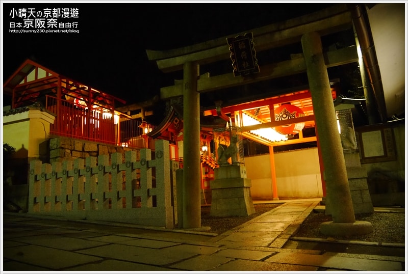 一個人的京阪奈自由行神秘莊嚴寂靜八阪神社.夜拍篇