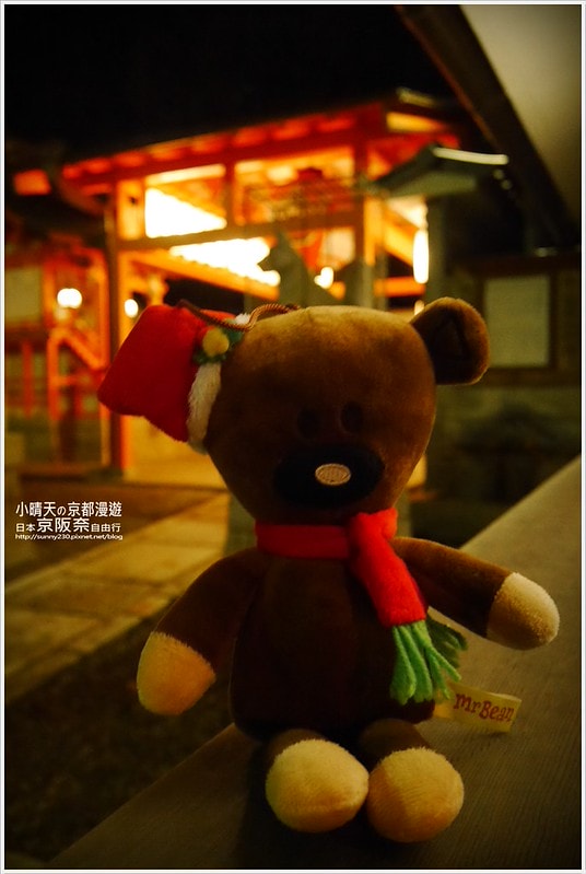 一個人的京阪奈自由行神秘莊嚴寂靜八阪神社.夜拍篇