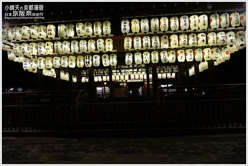 一個人的京阪奈自由行｜神秘莊嚴寂靜八阪神社．夜拍篇