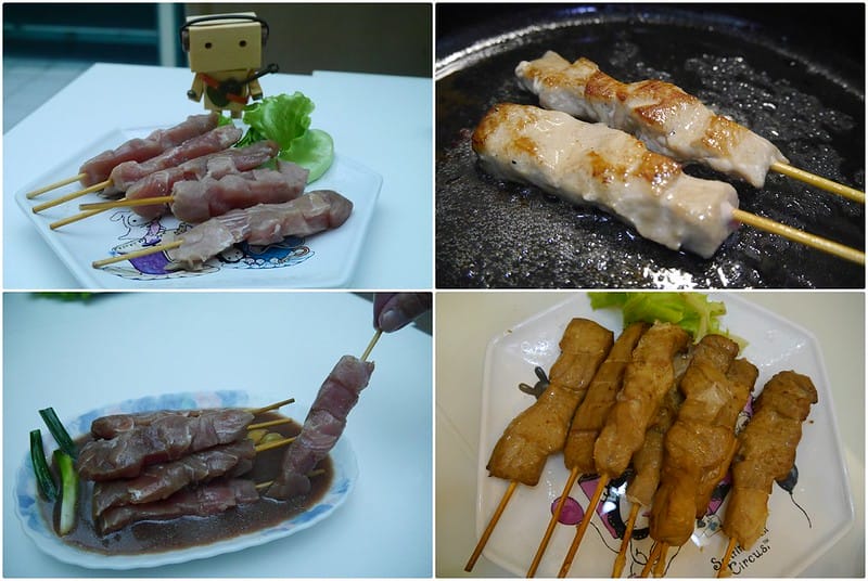 煙燻鮪魚肉串01