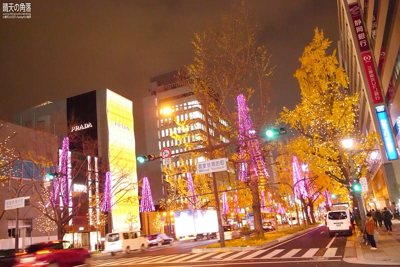 大阪光之饗宴-御堂筋彩燈05