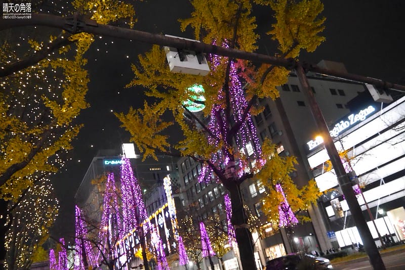 大阪光之饗宴-御堂筋彩燈03