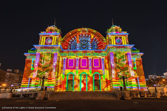 一個人的京阪奈自由行｜冬季限定｜關西三大燈會之大阪光之饗宴