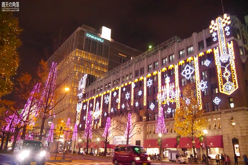 大阪光之饗宴-御堂筋彩燈01