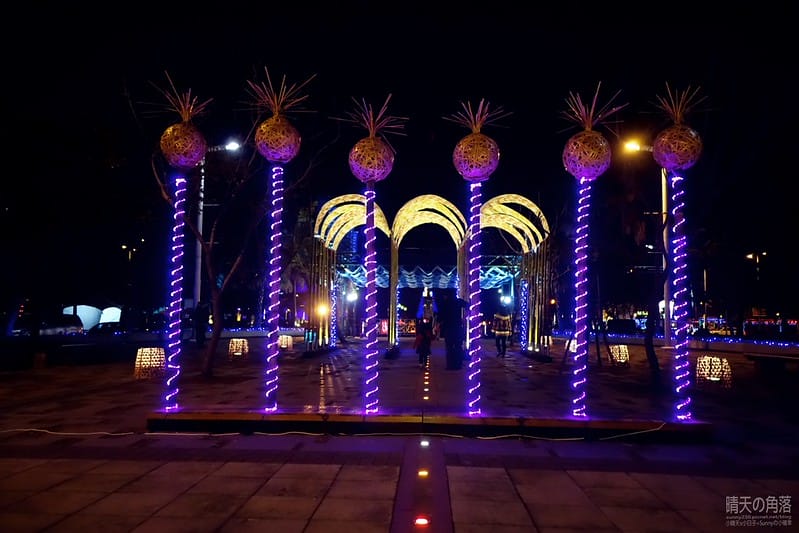 嘉義縣政府舉辦「故宮開嘉門、嘉藝賞燈趣」活動於19日點燈，最引人入勝的是「縣府3D光雕區」，不過，3D光雕秀僅到27日就結束，民眾須把握時間。  嘉義縣政府為迎接故宮南院開幕，於19日起，舉辦「故宮開嘉門、嘉藝賞燈趣」活動，共有8大主題燈區，賞燈區位於嘉義縣政府前及長達1公里的太子大道裝置展出，活動一直到明年元宵節。  其中的「縣府3D光雕區」是以3D雷射燈光投影，展示的「3D光雕秀」涵蓋嘉義的宗教、藝術及文化觀光等元素，如阿里山小火車穿越櫻花樹下美景畫面，縣府大樓化身為大型耶誕禮物裝飾，令觀看民眾嘆為觀