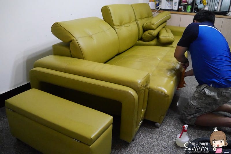 到府清潔x沙發清潔(皮沙發清潔初體驗)