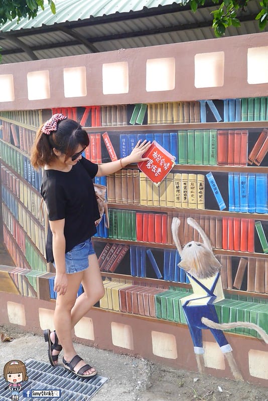 嘉義布袋｜喵星人愛情故事彩繪