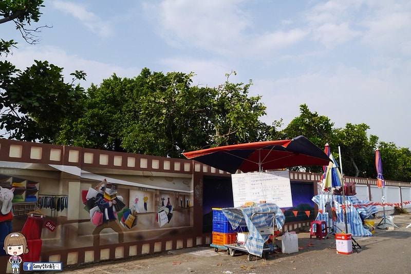 嘉義布袋喵星人愛情故事彩繪