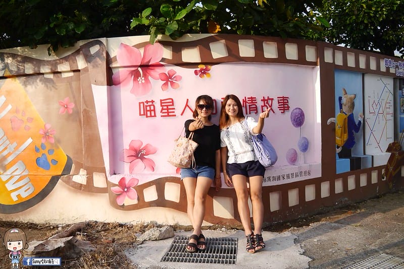 嘉義布袋｜喵星人愛情故事彩繪