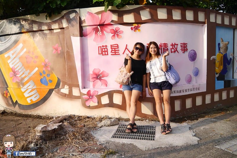 嘉義布袋｜喵星人愛情故事彩繪