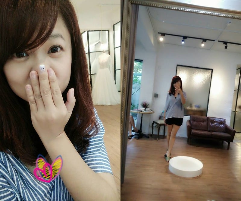 閨蜜婚紗之工作室挑婚紗