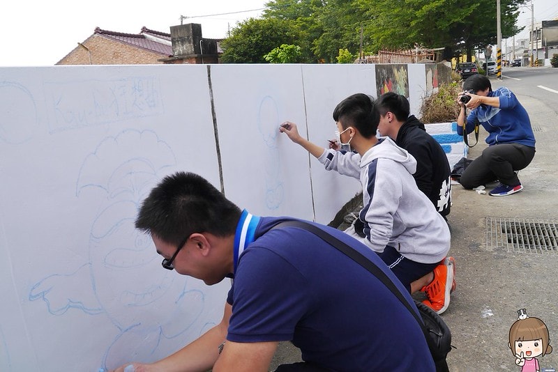 嘉義朴子x台灣原創彩繪村20161204