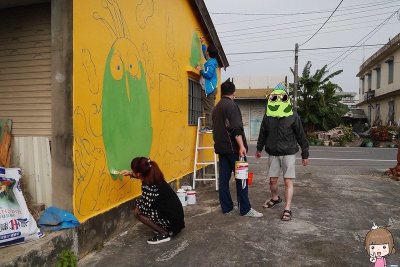 嘉義朴子x台灣原創彩繪村20161204