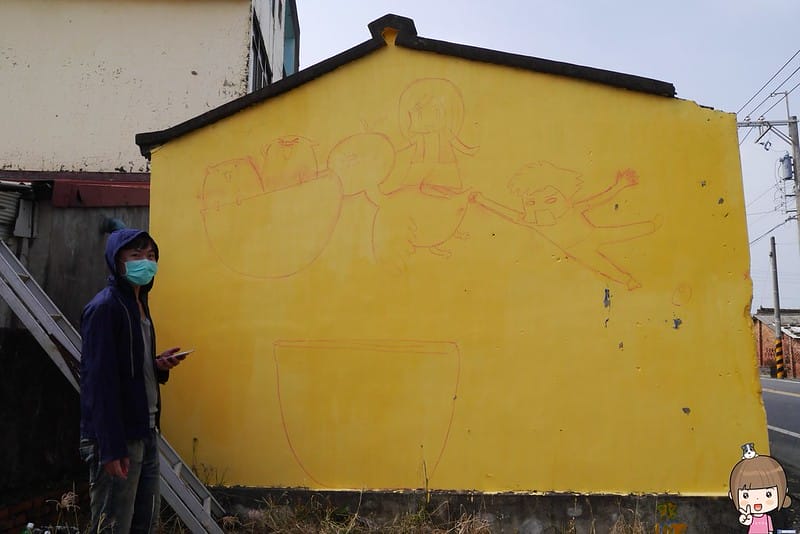 嘉義朴子x台灣原創彩繪村20161204