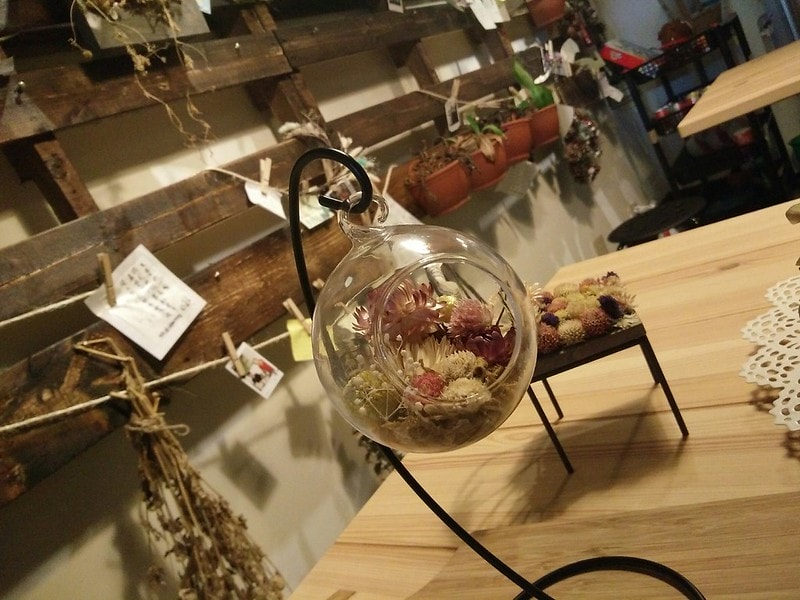 嘉義x風箏旅人乾燥花天堂x下午茶/鬆餅/背包旅社