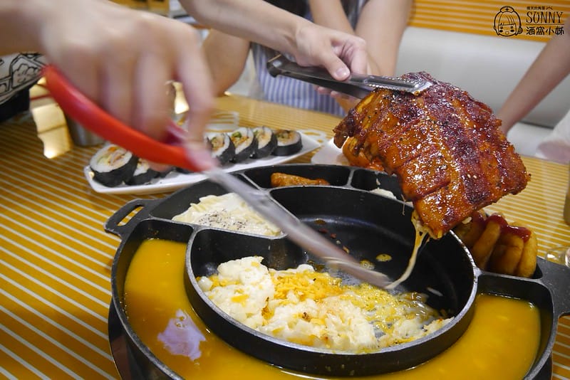 嘉義美食x韓式料理x史丹利 芝士排骨