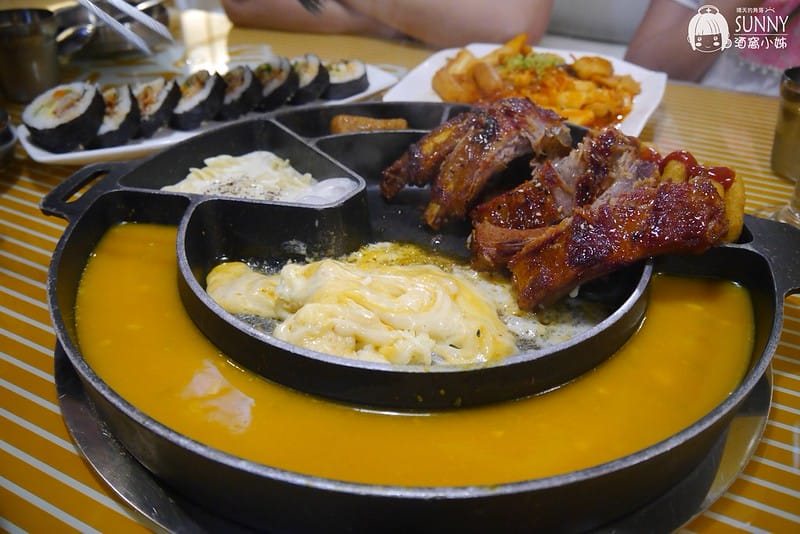 嘉義美食x韓式料理x史丹利 芝士排骨