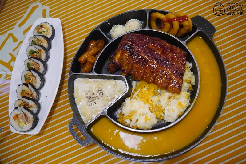 嘉義美食x韓式料理x史丹利 芝士排骨