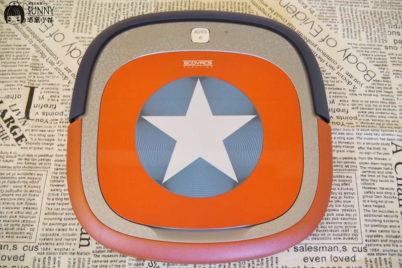 ECOVACS 科沃斯 DEEBOT SLIM2 MARVEL 美國隊長漫威限定版清潔機器人/MARVEL美國隊長掃地機