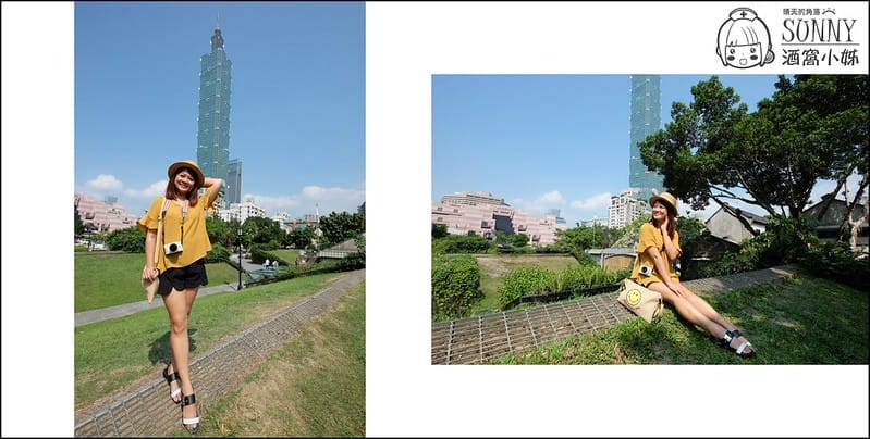 台北景點｜台北101，幾米公車，擁抱月亮