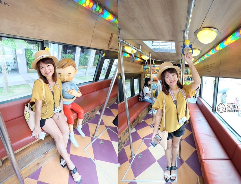 台北景點｜台北101，幾米公車，擁抱月亮