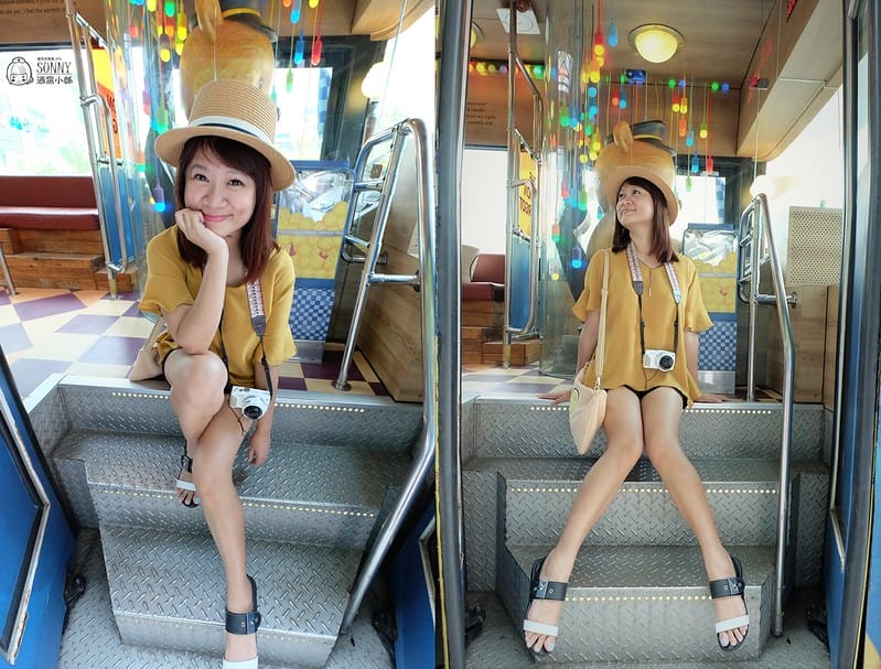 台北景點｜台北101，幾米公車，擁抱月亮