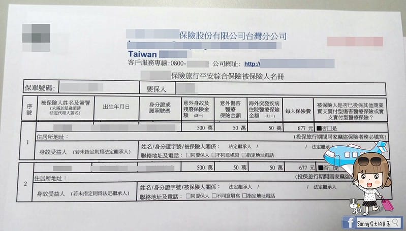 旅遊平安險