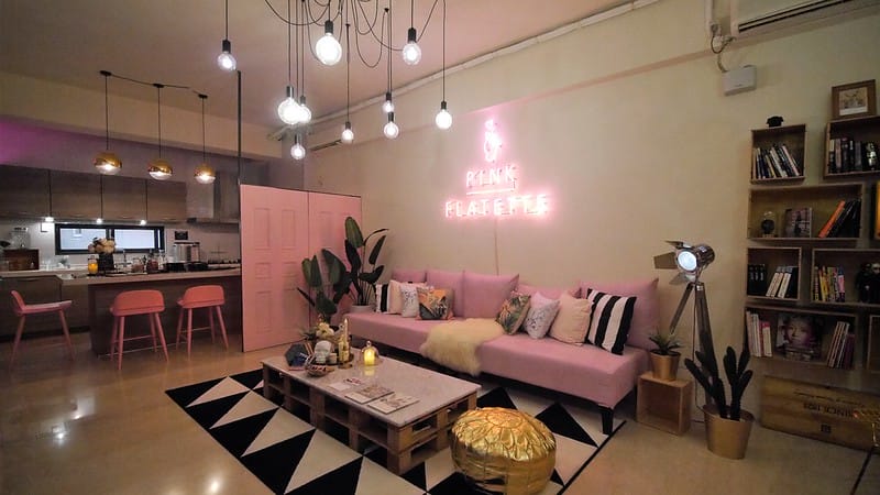 台南住宿推薦-pink flatette - 平克弗雷特