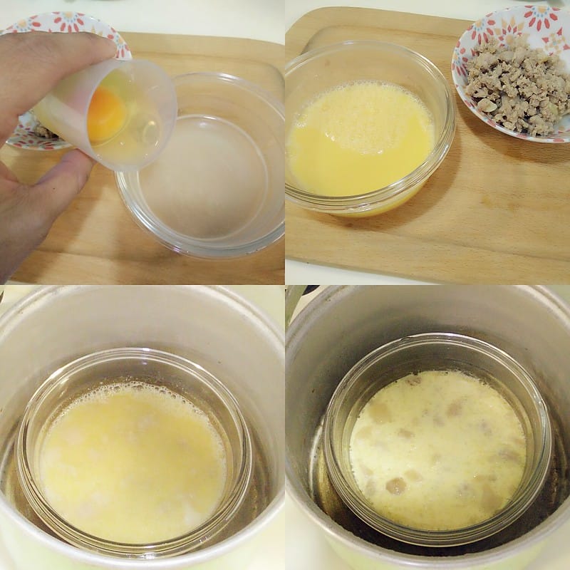 酒窩小姊Sunny x 懶人弄食 x 電鍋蒸蛋