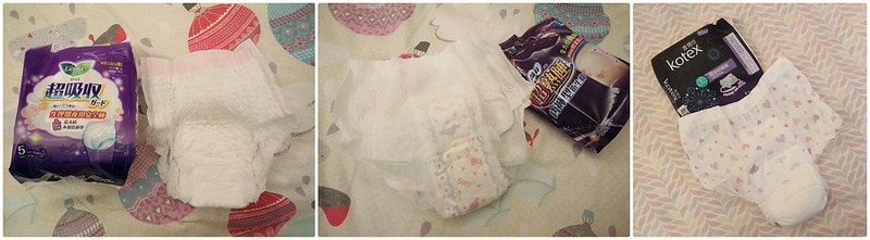 三款市售內褲型衛生棉實測 哪一家最舒適