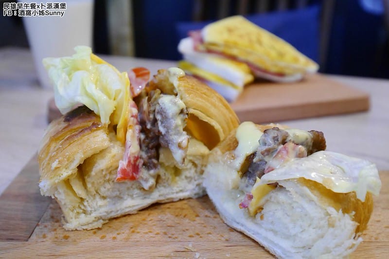 2018．嘉義民雄早午餐｜卜派漢堡
