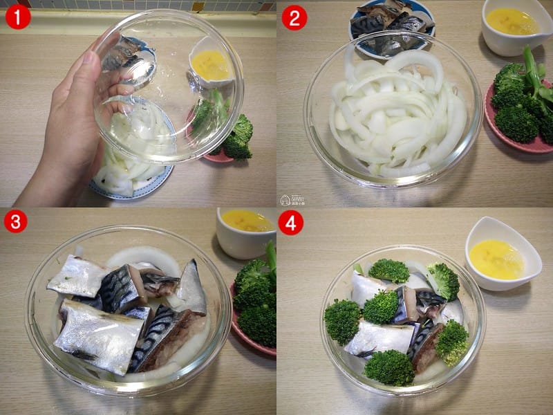 零廚藝懶人料理x高蛋白低卡無油健康減肥餐x洋蔥滑蛋蒸魚